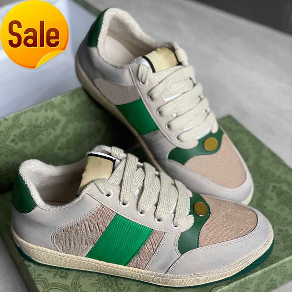 2023 small dirty shoes designer casual shoe screener sneakers board men women sneaker classic blue pink crystal stripe low real leather with
2023 small dirty shoes designer casual shoe screener sneakers board men women sneaker classic blue pink crystal stripe low real leather with