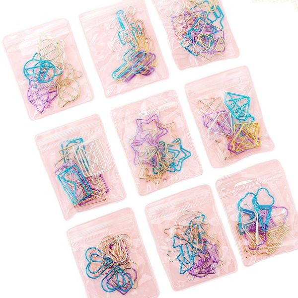 special design 10pcs alloy hollow paper clip sets colorful cute bookmarklet creative office supplies, Silver
special design 10pcs alloy hollow paper clip sets colorful cute bookmarklet creative office supplies, Silver