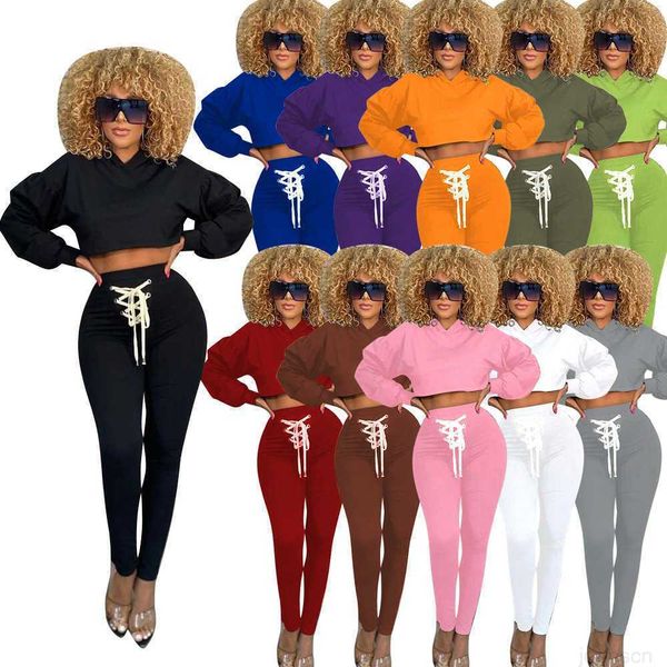women's two piece pants designers women clothes 2023 autumn and winter quality cotton bandage solid color slim fit two-piece set recomm, White
women's two piece pants designers women clothes 2023 autumn and winter quality cotton bandage solid color slim fit two-piece set recomm, White