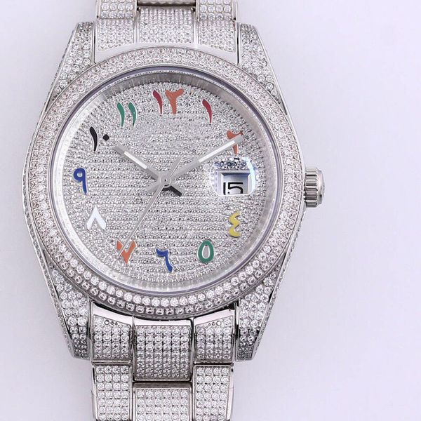 diamond watche mens watch automatic mechanical wristwatch 41mm wristwatches sapphire stainless steel strap waterproof montre de luxe, Slivery;brown
diamond watche mens watch automatic mechanical wristwatch 41mm wristwatches sapphire stainless steel strap waterproof montre de luxe, Slivery;brown