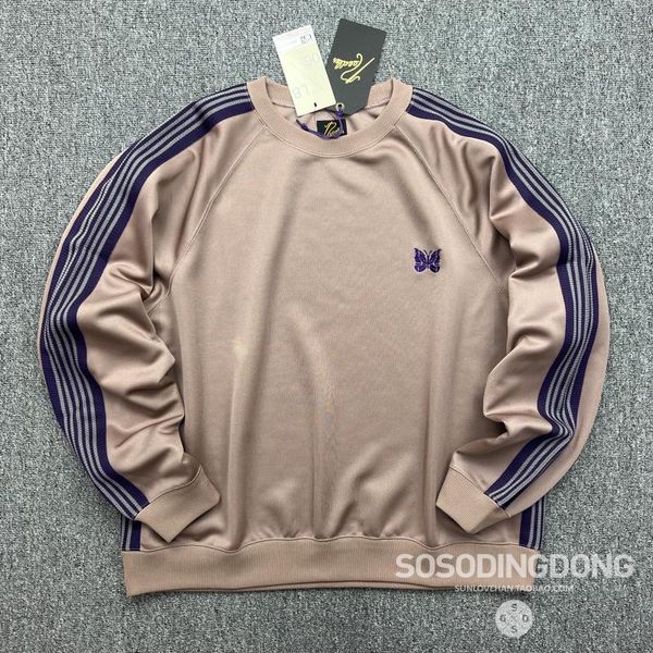 2023ss sweatshirts men women 1 quality blue stripe embroidery crewneck hoodie, Black;brown
2023ss sweatshirts men women 1 quality blue stripe embroidery crewneck hoodie, Black;brown