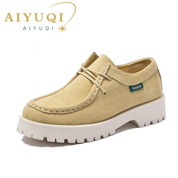 dress shoes aiyuqi women's shoes suede genuine leather british style lace student shoes women's shoes large size classic women, Black
dress shoes aiyuqi women's shoes suede genuine leather british style lace student shoes women's shoes large size classic women, Black