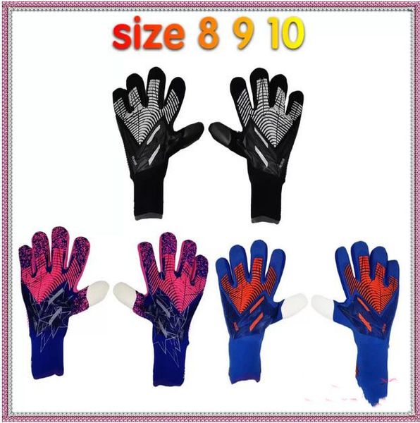 2022 new men's football goalkeeper gloves thickened full latex foam professional training no finger guards qu, Black
2022 new men's football goalkeeper gloves thickened full latex foam professional training no finger guards qu, Black