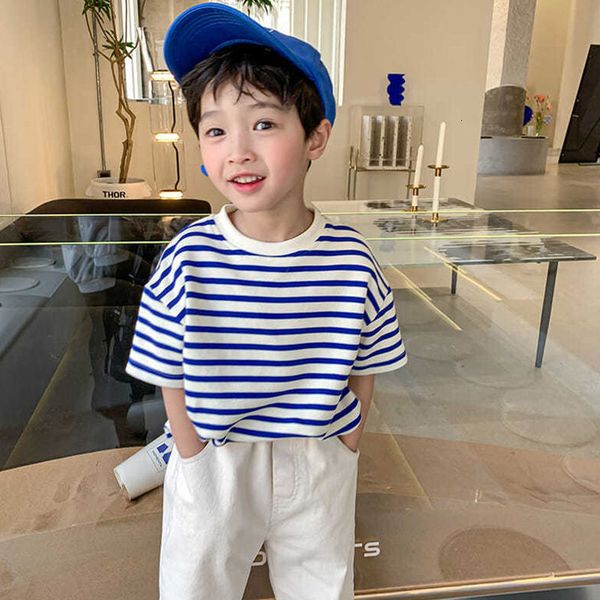 t-shirts summer children's clothing boys' short sleeve t-shirt children's fashion stripe boys' full matching casual t-sh, Blue
t-shirts summer children's clothing boys' short sleeve t-shirt children's fashion stripe boys' full matching casual t-sh, Blue