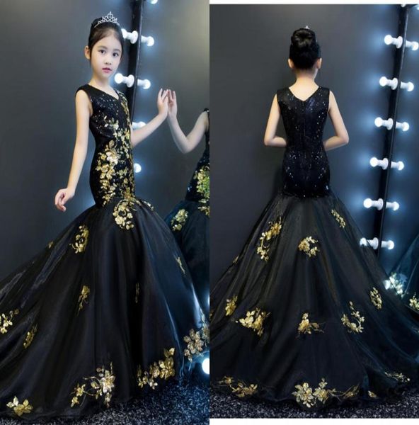 gold and black mermaid girls pageant dresses 2022 vneck v back sequined tulle toddler party dress special occasion dresses kids f9407566, White;red
gold and black mermaid girls pageant dresses 2022 vneck v back sequined tulle toddler party dress special occasion dresses kids f9407566, White;red
