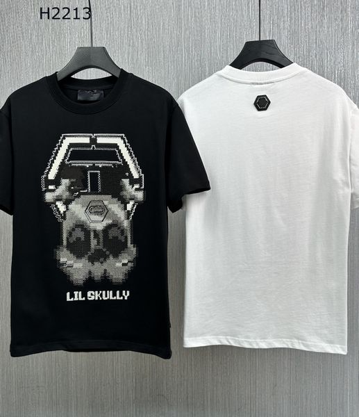 23ss new t-shirt over size phillip plain summer men's t-shirts fashion designer t shirts for men qp letter embroidery mens women cloth, White;black
23ss new t-shirt over size phillip plain summer men's t-shirts fashion designer t shirts for men qp letter embroidery mens women cloth, White;black