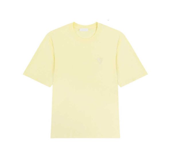 france paris designer amis t shirt 2023new macarone candy color love embroidery letter a hearts pure cotton short sleeves for men and wome q, White;black
france paris designer amis t shirt 2023new macarone candy color love embroidery letter a hearts pure cotton short sleeves for men and wome q, White;black