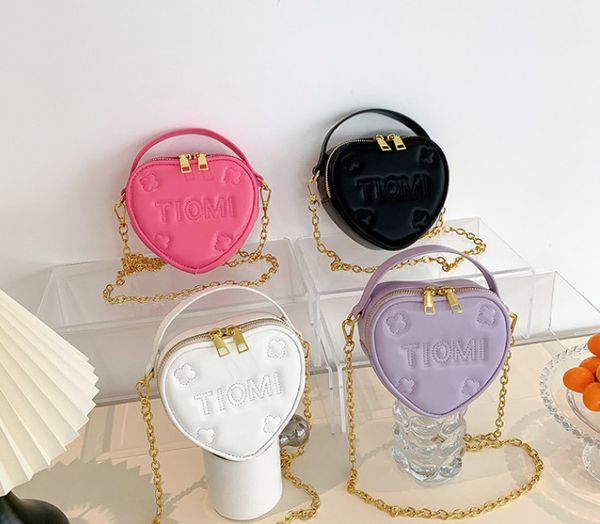 girls love heart handbags kids letter quilted single shoulder princess bags summer children metals chain crossbody bag z1322, Black
girls love heart handbags kids letter quilted single shoulder princess bags summer children metals chain crossbody bag z1322, Black
