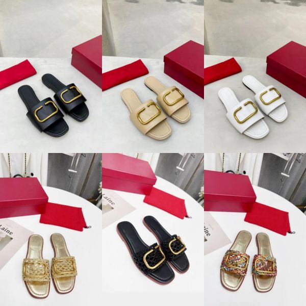 2023 womens slippers sandals women slides slipper summer sandals mens luxurys designers real leather platform sandal flats fashion old flow, Black
2023 womens slippers sandals women slides slipper summer sandals mens luxurys designers real leather platform sandal flats fashion old flow, Black