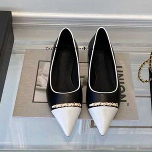 dress small fragrant single women's thick 2022 summer new fashion color contrast pointed flat shoes low heels shallow mouth grandma 120, Black
dress small fragrant single women's thick 2022 summer new fashion color contrast pointed flat shoes low heels shallow mouth grandma 120, Black