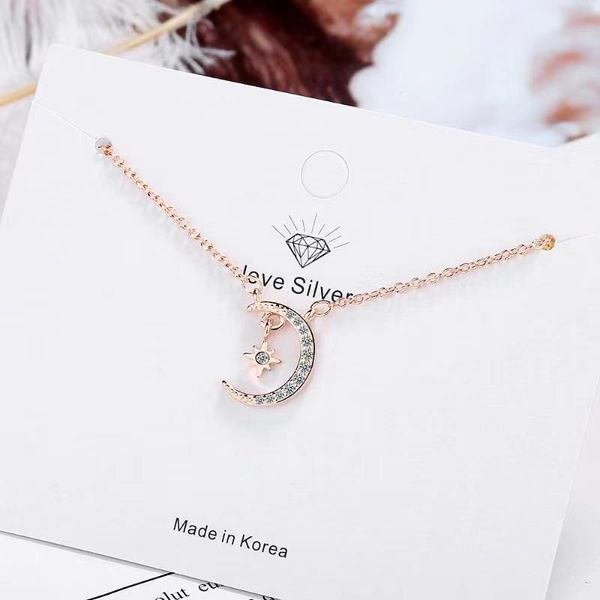 2023 pendant necklaces star and moon necklace for women fashion accessories chain neckalce woman initial, Golden;silver
2023 pendant necklaces star and moon necklace for women fashion accessories chain neckalce woman initial, Golden;silver