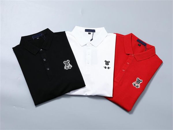 summer short sleeve polo shirt men's high-end business paul lapel t-shirt korean fashion embroidery casual half sleeve t-shirt, White;black
summer short sleeve polo shirt men's high-end business paul lapel t-shirt korean fashion embroidery casual half sleeve t-shirt, White;black
