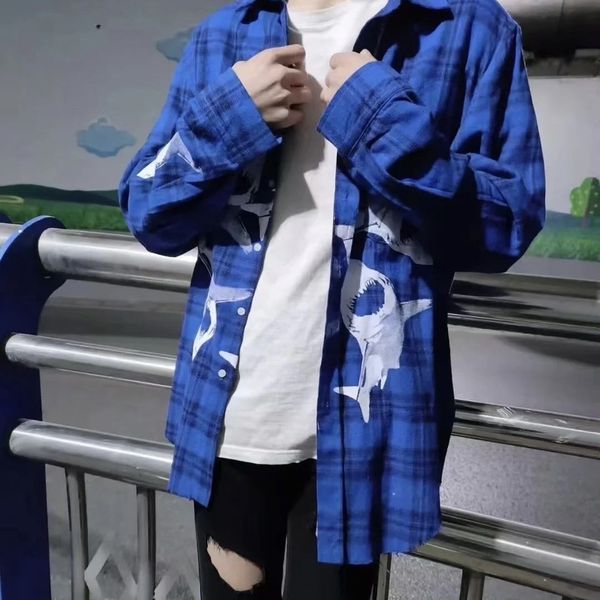 2023 new arrive clothing fashion men's casual shirts designer long sleeve rockstar fun clothes mens designers shirts for big men plaid, White;black
2023 new arrive clothing fashion men's casual shirts designer long sleeve rockstar fun clothes mens designers shirts for big men plaid, White;black