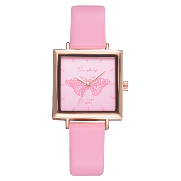hbp pink leather strap designer watch ladies watches square dial quartz movement electronic wristwatch casual business clock, Slivery;brown
hbp pink leather strap designer watch ladies watches square dial quartz movement electronic wristwatch casual business clock, Slivery;brown
