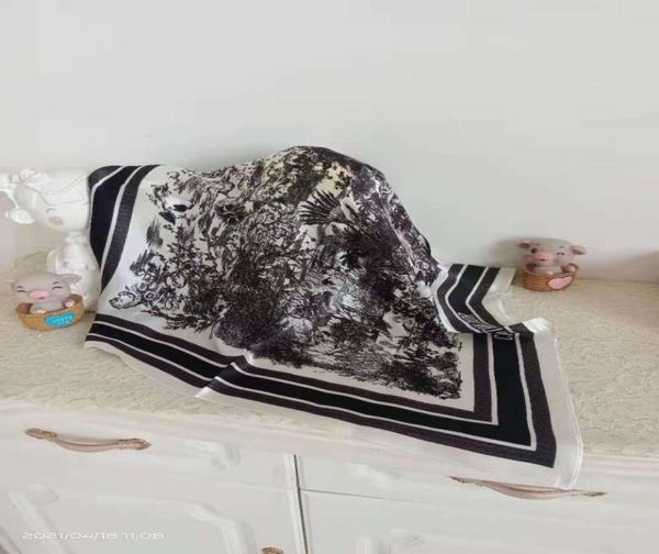 square silk scarf brand name with logo fashion pattern silk scarves women shawl size 5353cm black red blue7023515, Blue;gray
square silk scarf brand name with logo fashion pattern silk scarves women shawl size 5353cm black red blue7023515, Blue;gray
