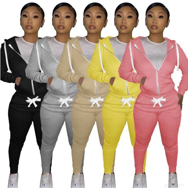 designers women sports tracksuits clothes 2023 autumn and winter women's cotton sweater tight two-piece hooded suit, Gray
designers women sports tracksuits clothes 2023 autumn and winter women's cotton sweater tight two-piece hooded suit, Gray