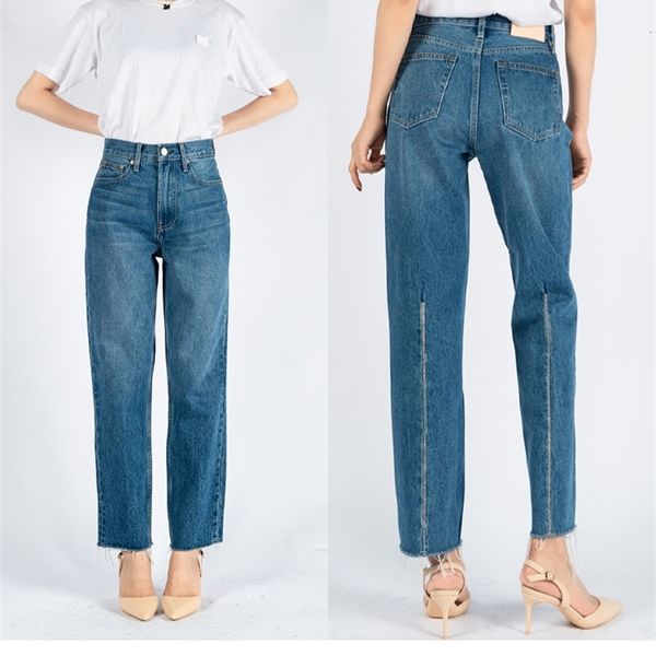 women's jeans women's jeans spring/summer high waisted retro washed blue straight legs line decoration nine point jeans 230404
women's jeans women's jeans spring/summer high waisted retro washed blue straight legs line decoration nine point jeans 230404