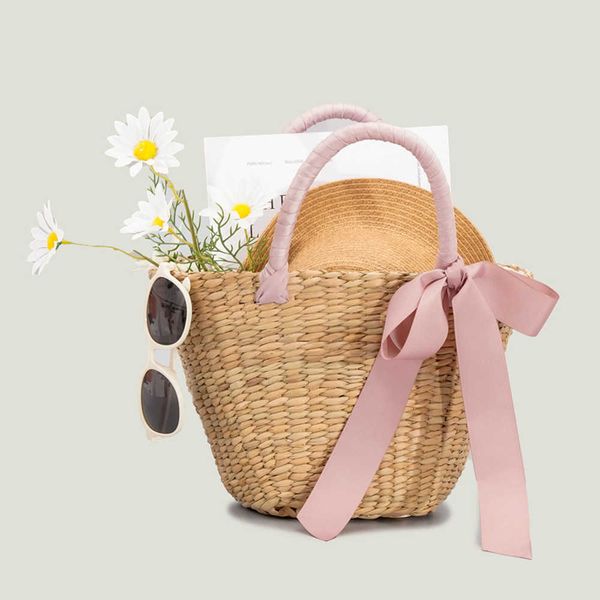 new large capacity woven women's bag bow knot beach straw woven bag trend with handbag crossbody 230406
new large capacity woven women's bag bow knot beach straw woven bag trend with handbag crossbody 230406
