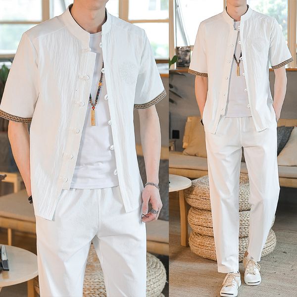 men's tracksuits men's large tracking clothing husband summer set linen shirt fashion men's chinese style 4xl 5xl plus two pi, Gray
men's tracksuits men's large tracking clothing husband summer set linen shirt fashion men's chinese style 4xl 5xl plus two pi, Gray