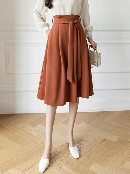 skirts ladies elegant a-line skiing arrival autumn korean style solid color full matching high waist women's long skiing w1193 230406, Black
skirts ladies elegant a-line skiing arrival autumn korean style solid color full matching high waist women's long skiing w1193 230406, Black