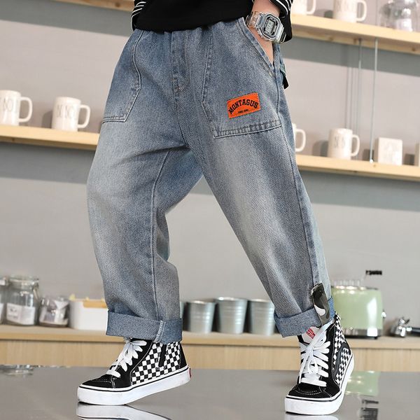 jeans autumn children's clothing boys' jeans waist solid denim pants boys' jeans boys' pants boutique children's cl, Blue
jeans autumn children's clothing boys' jeans waist solid denim pants boys' jeans boys' pants boutique children's cl, Blue