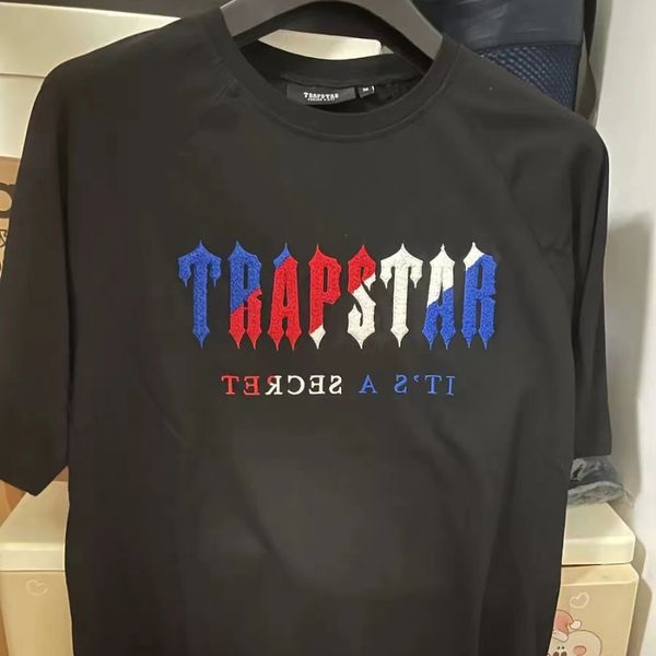 2023 trapstar trending products men's t-shirt short sleeve shorts set blue red towel embroidered logo harajuku tshirt women, White;black
2023 trapstar trending products men's t-shirt short sleeve shorts set blue red towel embroidered logo harajuku tshirt women, White;black