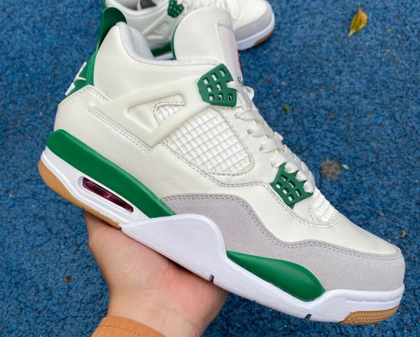 2023 new jumpman 4 pine green basketball shoes 4s sail/pine green-neutral grey-white outdoor sneaker sports with original box
2023 new jumpman 4 pine green basketball shoes 4s sail/pine green-neutral grey-white outdoor sneaker sports with original box