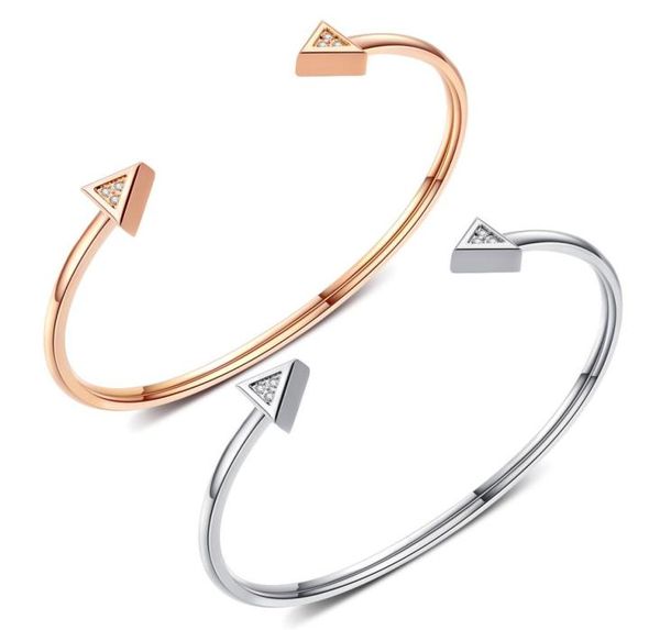 316l stainless steel open bangle bracelet fashion luxury designer diamond zirconia triangle geometric bracelets jewelry for women 8849112, Black
316l stainless steel open bangle bracelet fashion luxury designer diamond zirconia triangle geometric bracelets jewelry for women 8849112, Black
