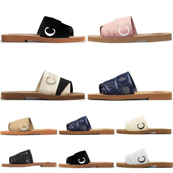 2023 designer slippers white brown deep blue women shoes summer indoor outdoor sandal size eur 35-42, Black
2023 designer slippers white brown deep blue women shoes summer indoor outdoor sandal size eur 35-42, Black