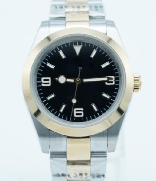 men's watch luxury brand explorer 39mm black dial stainless steel 2813 movement automatic mechanical fashion casual 369 figures wristwa, Slivery;brown
men's watch luxury brand explorer 39mm black dial stainless steel 2813 movement automatic mechanical fashion casual 369 figures wristwa, Slivery;brown