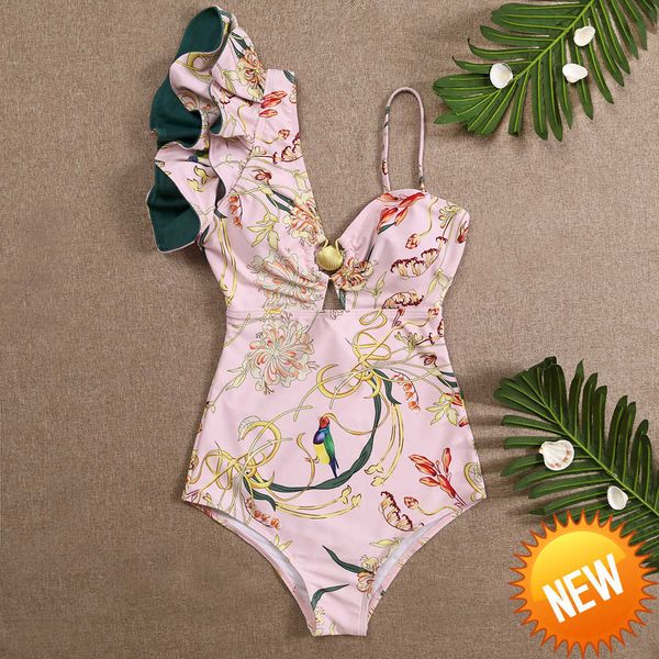 shell one shoulder ruffle one piece swimsuit print floral swimwear women swimsuit bathing suit beachwear monokini
shell one shoulder ruffle one piece swimsuit print floral swimwear women swimsuit bathing suit beachwear monokini