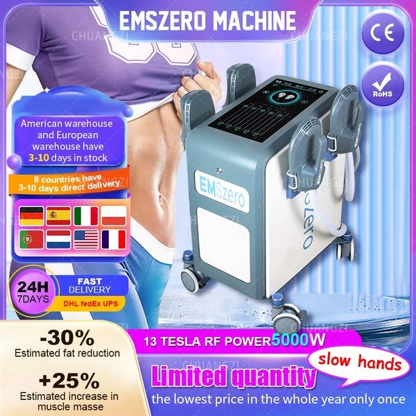 dls-emslim neo neo machine 13 tesla emszero with 4 handles build muscle pelvice 5000w gain muscle and lose fatfor salon
dls-emslim neo neo machine 13 tesla emszero with 4 handles build muscle pelvice 5000w gain muscle and lose fatfor salon