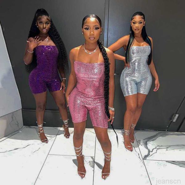 women's 2023 spring/summer pink dress new solid sequin chest wrapped sleeveless tight-fitting shorts casual for women, Black;gray
women's 2023 spring/summer pink dress new solid sequin chest wrapped sleeveless tight-fitting shorts casual for women, Black;gray