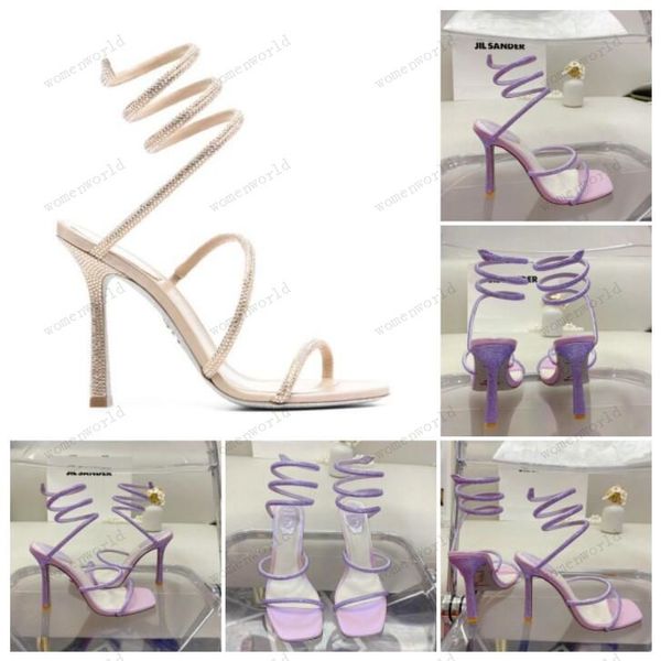 rene caovilla 10cm stiletto high heel sandals crystal karung champagne snakelike twining rhinestone sandals women summer thick heels shoes 3, Black
rene caovilla 10cm stiletto high heel sandals crystal karung champagne snakelike twining rhinestone sandals women summer thick heels shoes 3, Black