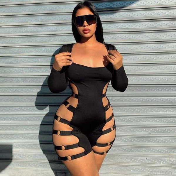 women's 2023 fashion jumpsuits amp rompers new long sleeve u-neck hollow out nightclub bodysuit women, Black;white
women's 2023 fashion jumpsuits amp rompers new long sleeve u-neck hollow out nightclub bodysuit women, Black;white