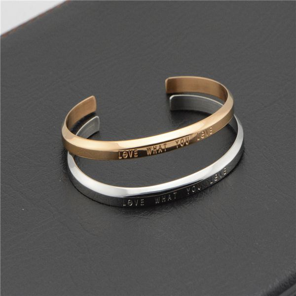 luxury jewelry designer bangles euro-american style titanium steel frosted reverse couple mm6 open simple bracelet, Black
luxury jewelry designer bangles euro-american style titanium steel frosted reverse couple mm6 open simple bracelet, Black