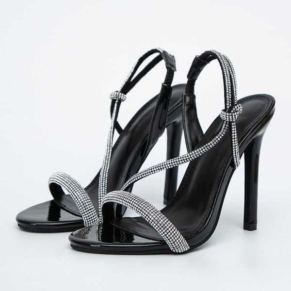 sandals crystal rhinestone open toe woman stripper party stiletto high heels female summer shoes 230511, Black
sandals crystal rhinestone open toe woman stripper party stiletto high heels female summer shoes 230511, Black