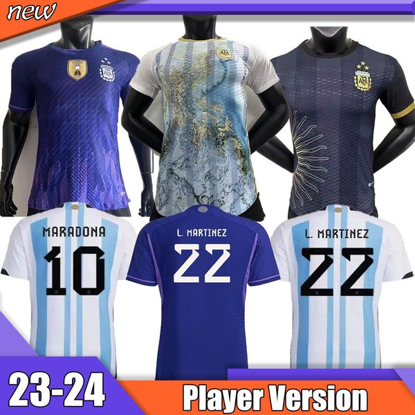 argentina maradona 2023 2024 player version soccer jerseys lautaro 23 24 di maria dybala gomez football shirt aguero de paul montiel home aw, Black;yellow
argentina maradona 2023 2024 player version soccer jerseys lautaro 23 24 di maria dybala gomez football shirt aguero de paul montiel home aw, Black;yellow