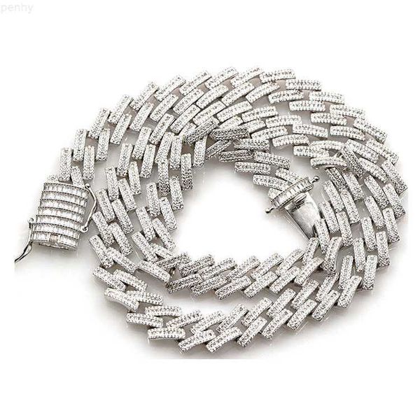 popular hip-hop cubic zirconia iced out cuban link chain with gold plating for men, Silver
popular hip-hop cubic zirconia iced out cuban link chain with gold plating for men, Silver