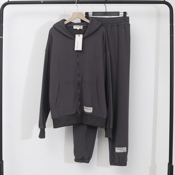 men's tracksuits 100% pure cotton track and field suit oversized zippered hoodie jogger's sports pants two-piece men's hoodie, Gray
men's tracksuits 100% pure cotton track and field suit oversized zippered hoodie jogger's sports pants two-piece men's hoodie, Gray