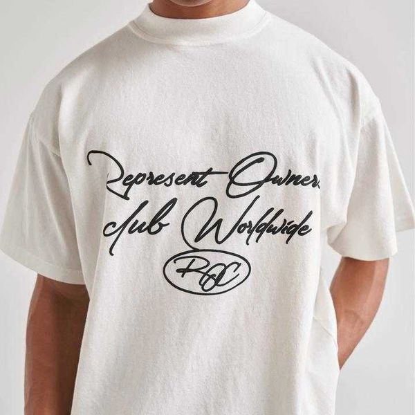 represent high-version represent slogan embossed printing simple basic style short sleeve high street loose t-shirt men and women trend shir, White;black
represent high-version represent slogan embossed printing simple basic style short sleeve high street loose t-shirt men and women trend shir, White;black