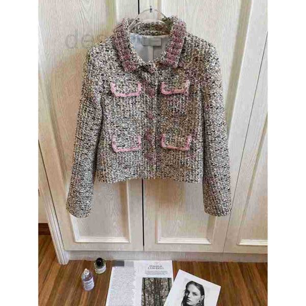 women's jackets designer 2023 new chic pink diamond button embossed soot contrast ribbed woven woolen coat u4oe, Black;brown
women's jackets designer 2023 new chic pink diamond button embossed soot contrast ribbed woven woolen coat u4oe, Black;brown