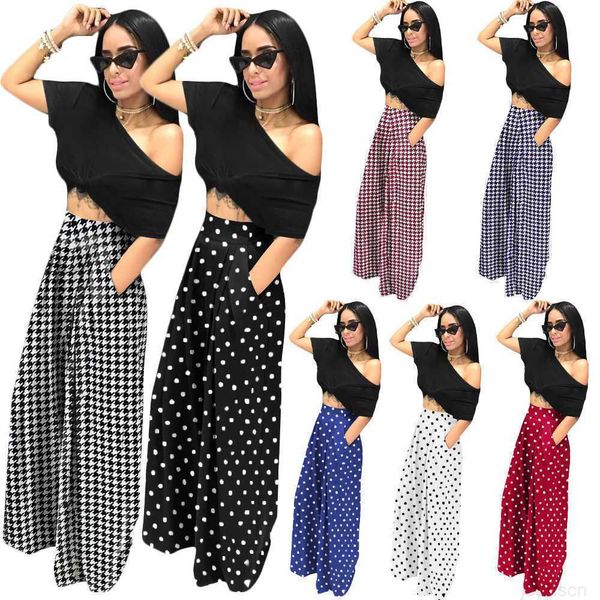 fashion personality thousand bird check printed horn palazzo flare casual pants autumn and winter wide foot pants, Black;white
fashion personality thousand bird check printed horn palazzo flare casual pants autumn and winter wide foot pants, Black;white