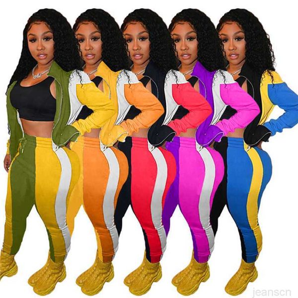 fall winter clothing women tracksuits jogger suit long sleeve outfits jacketpants panelled two piece set plus size s2xl sports suits, White
fall winter clothing women tracksuits jogger suit long sleeve outfits jacketpants panelled two piece set plus size s2xl sports suits, White