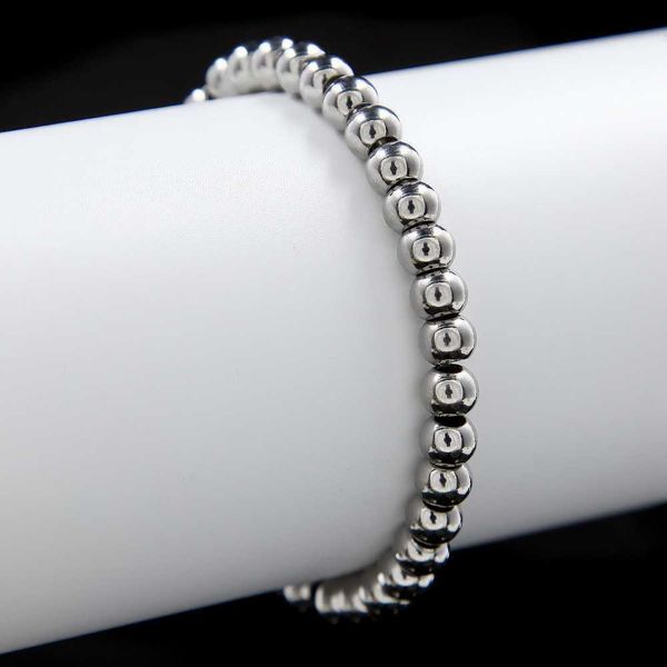 bangle hip hop fashion jewelry color preserving small beaded bracelet for men and women 6mm wearing fashion bracelet dlh7, Black
bangle hip hop fashion jewelry color preserving small beaded bracelet for men and women 6mm wearing fashion bracelet dlh7, Black