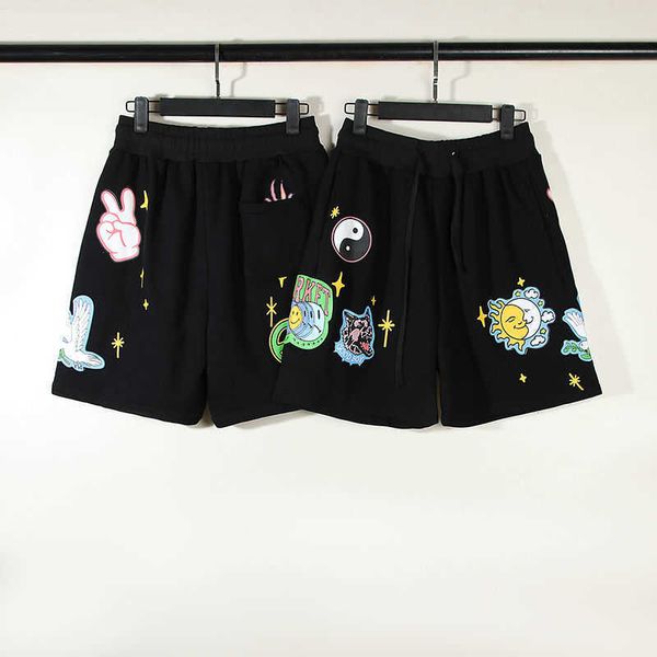 smiley start with stars star printed high street shorts in the same european trend, Black
smiley start with stars star printed high street shorts in the same european trend, Black