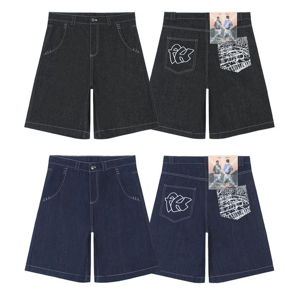 men's jeans baggy y2k men's jeans summer streetwear embroidered pocket casual wear men's and women's styles knee-length, Blue
men's jeans baggy y2k men's jeans summer streetwear embroidered pocket casual wear men's and women's styles knee-length, Blue