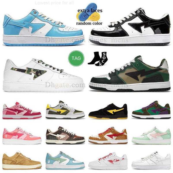 unc baped sta casual shoes for men women fashion sk8 designer sneaker man woman university blue pastel orange white pink reverse panda suede, Black
unc baped sta casual shoes for men women fashion sk8 designer sneaker man woman university blue pastel orange white pink reverse panda suede, Black
