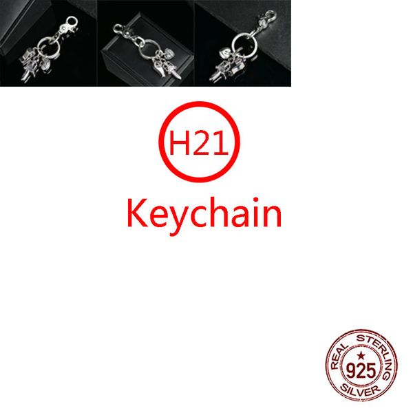 h21 s925 sterling silver keychain fashion car bag buckle heart shaped cross flower sacred sword letter pendant personalized punk hip hop jew, Slivery;golden
h21 s925 sterling silver keychain fashion car bag buckle heart shaped cross flower sacred sword letter pendant personalized punk hip hop jew, Slivery;golden