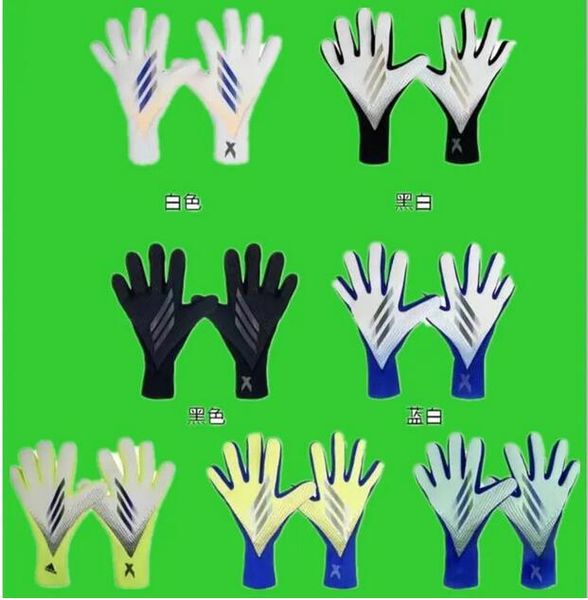 2022 goalkeeper gloves finger protection professional men football gloves adults kids thicker goalie soccer glove que, Black
2022 goalkeeper gloves finger protection professional men football gloves adults kids thicker goalie soccer glove que, Black